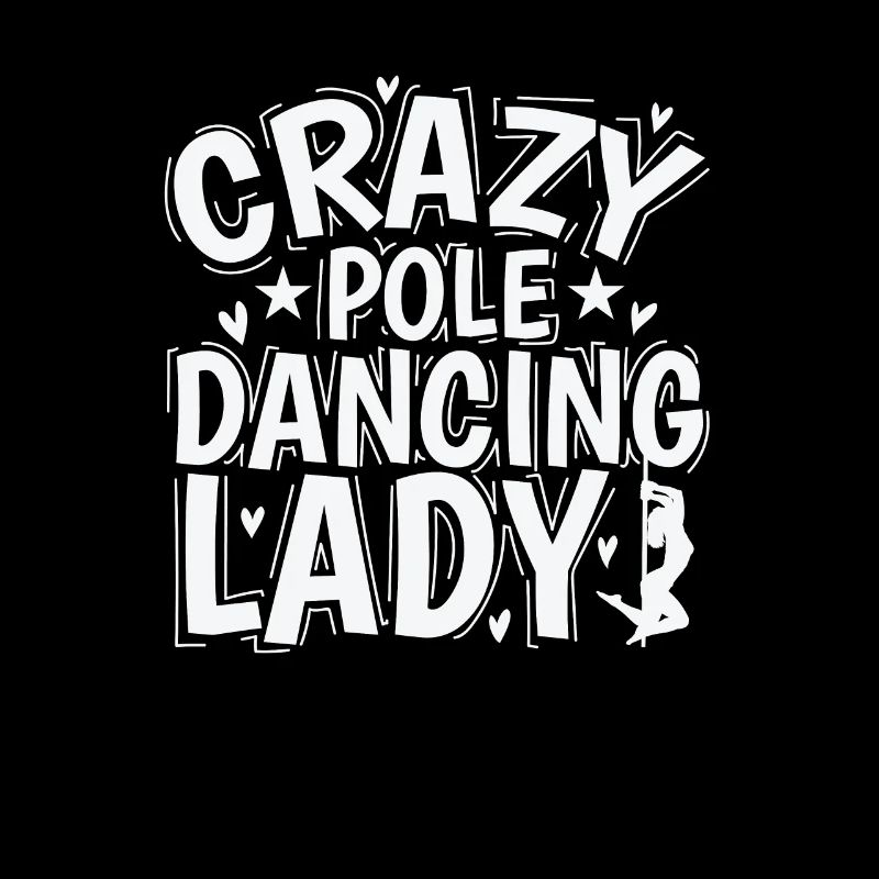 Crazy Pole Dancing Lady Stange Tanzen