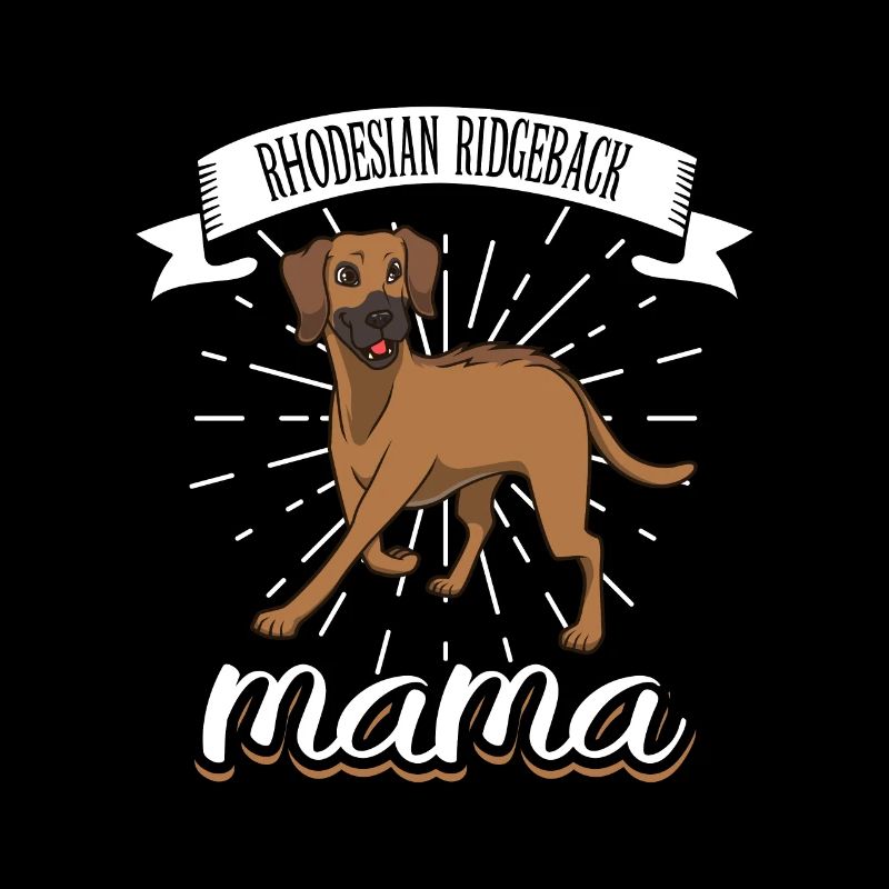Rhodesian Ridgeback Mom - Rhodesian Ridgeback