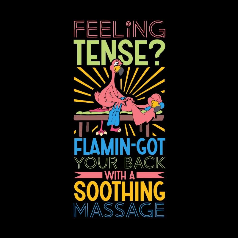 Flamingo ist Masseur