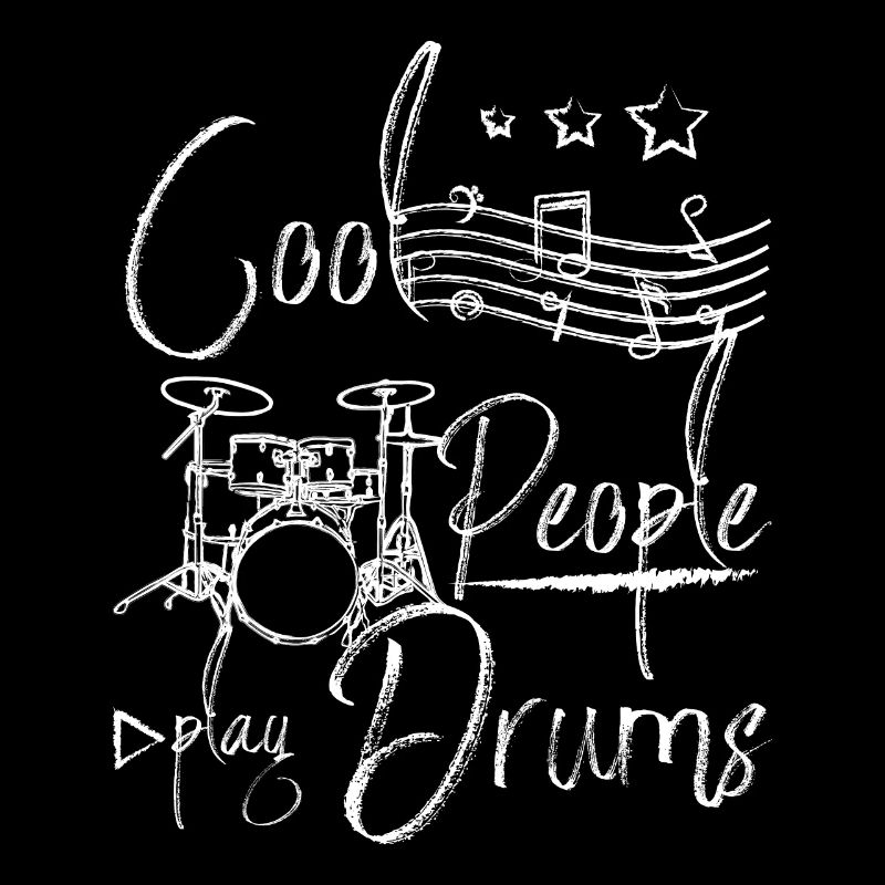Cool people play drums