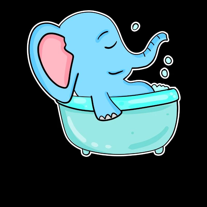 Bathtub Elephant