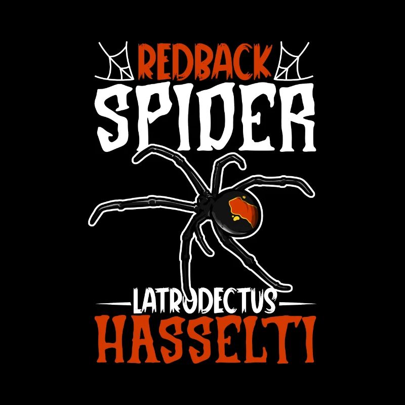 Araignée à dos rouge