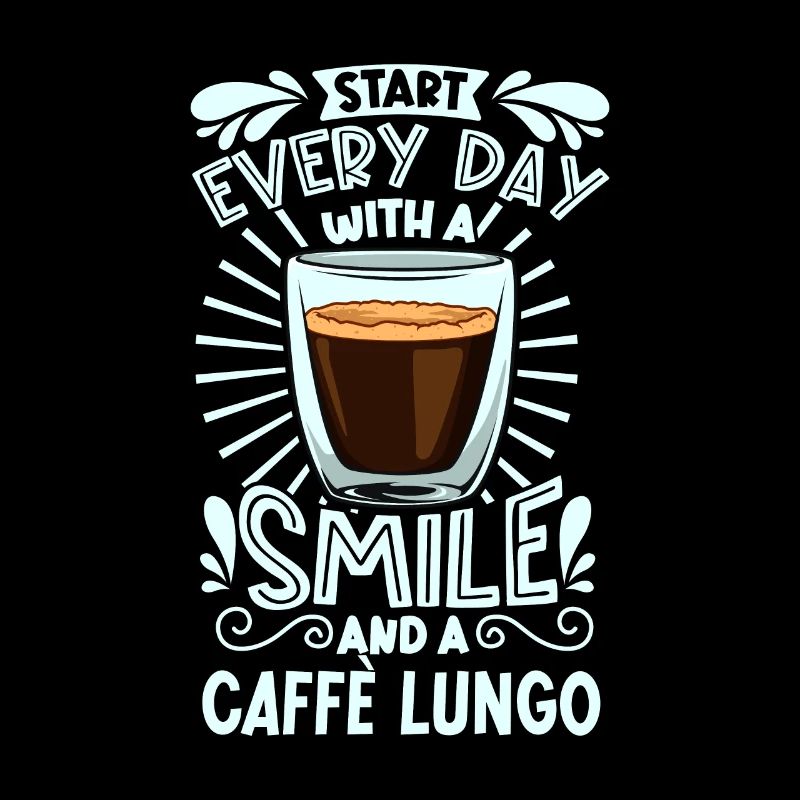 Lächeln mit Caffè Lungo