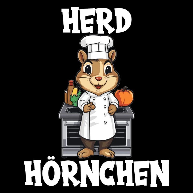 Erdhörnchen kochen Koch Kochmütze Herdhörnchen
