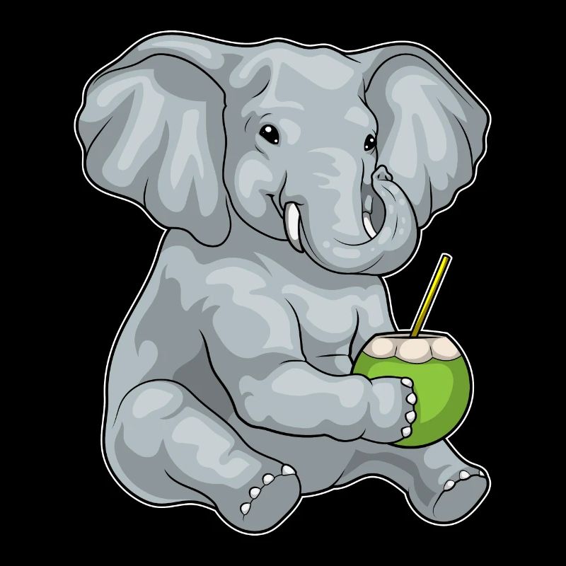 Éléphant Noix de