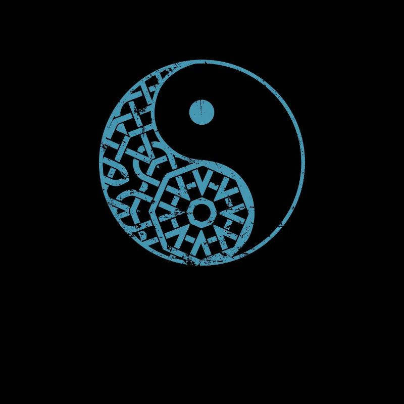 Pattern Symbol Balance Yin and Yang Sign
