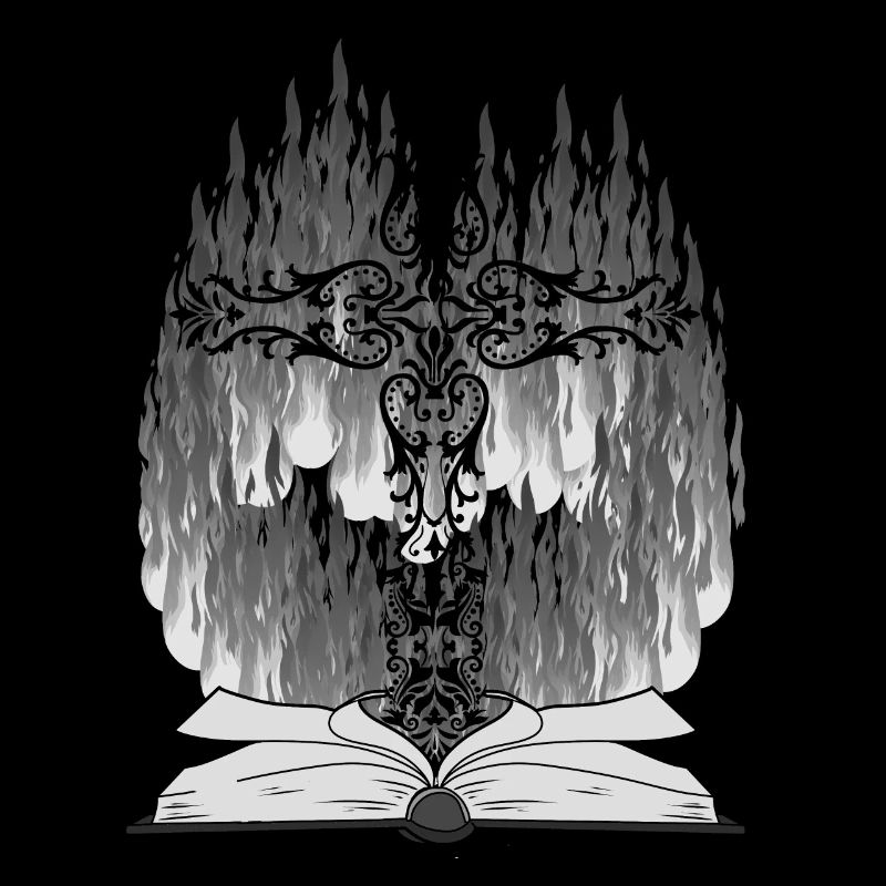 Cross Religion Bible Jesus Creation God Fire