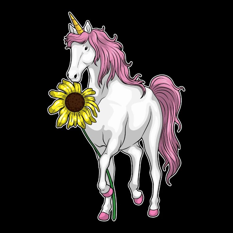 Einhorn Sonnenblume Blumen