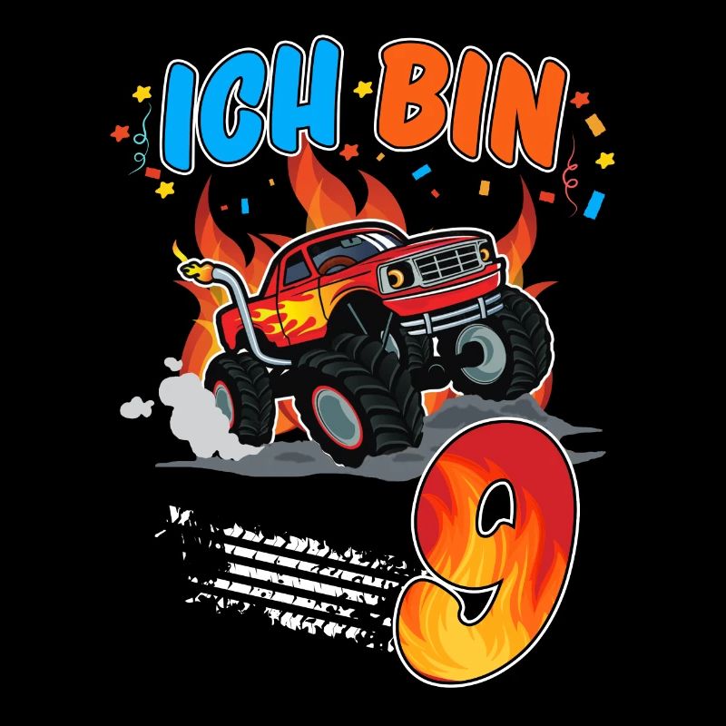 ich bin schon 9 Monster Truck
