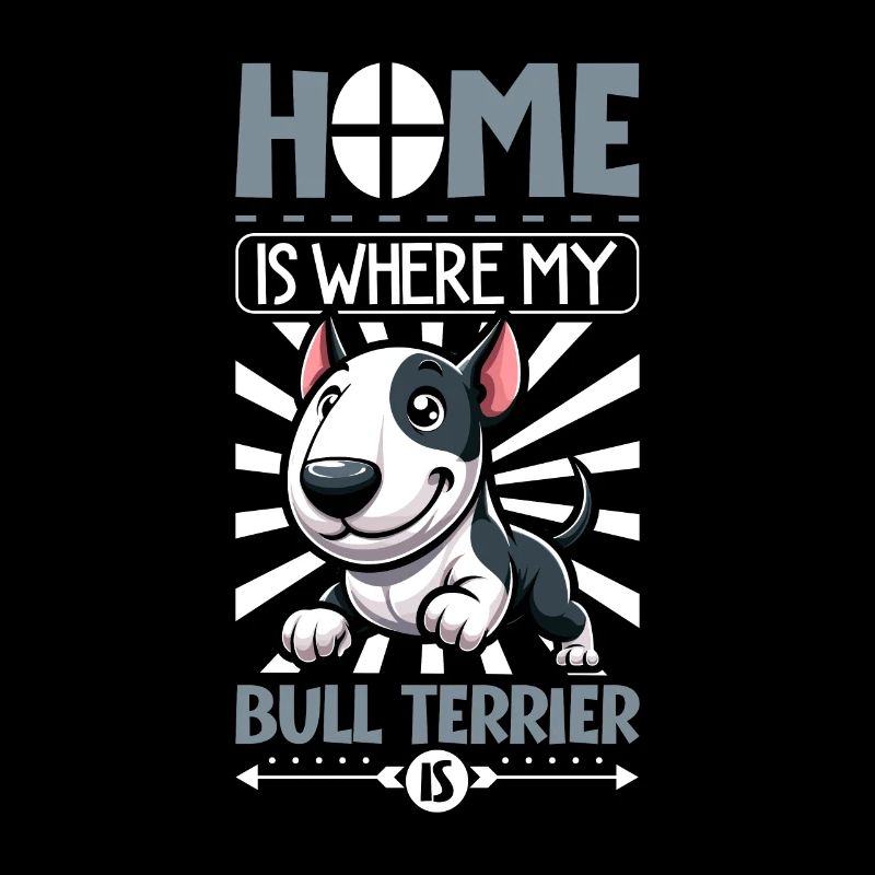 Zuhause - Bullterrier