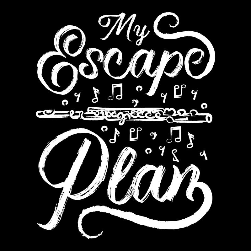 My escape plan, playing flute