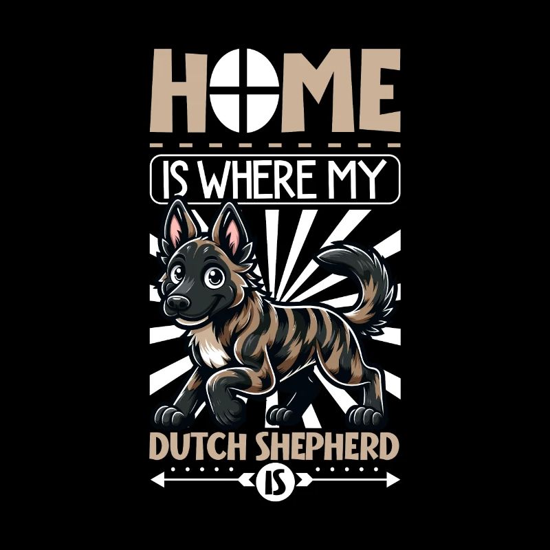 Zuhause - Holländischer Schäferhund