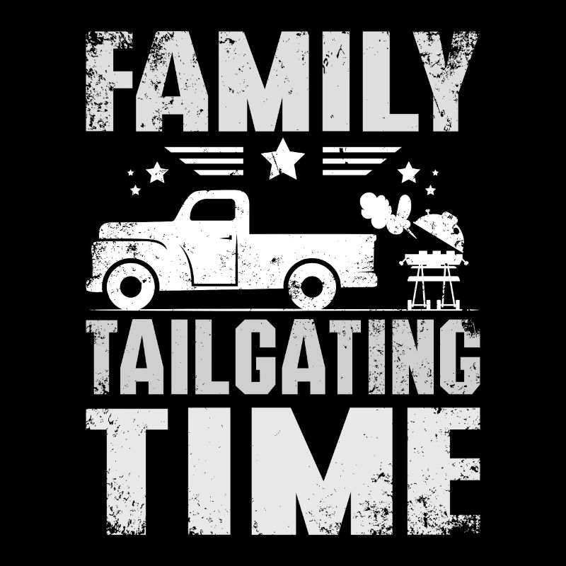 Family tailgate time