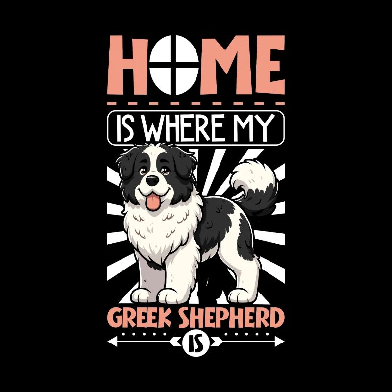 Zuhause - Griechischer Schäferhund