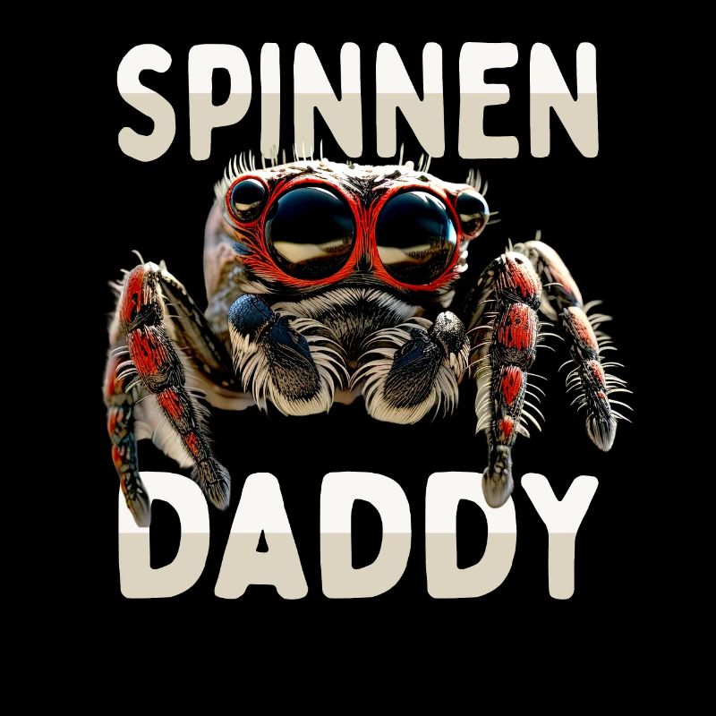 Spinnen Daddy Spider Papa Vogelspinne Dad Spinne