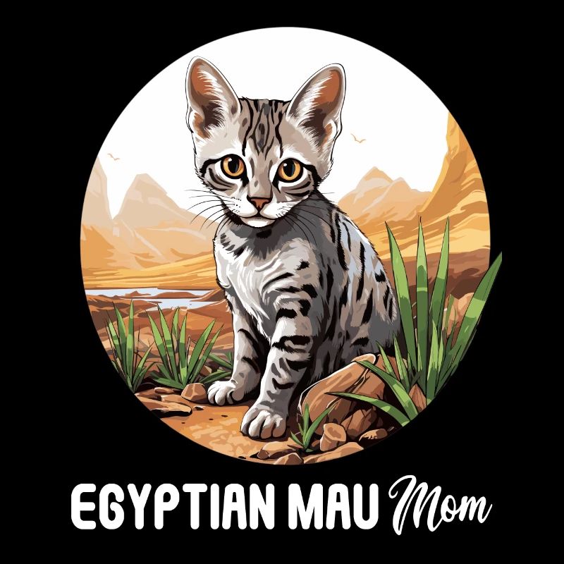Mau égyptien Chaton Chat égyptien Mau