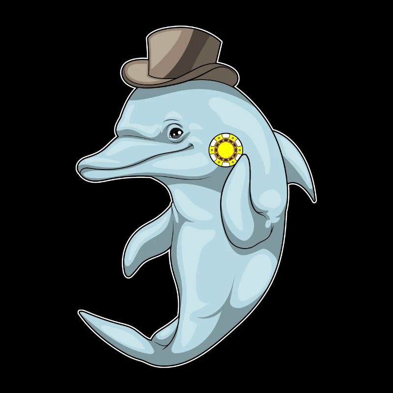 Dolphin Poker Jetons de Poker