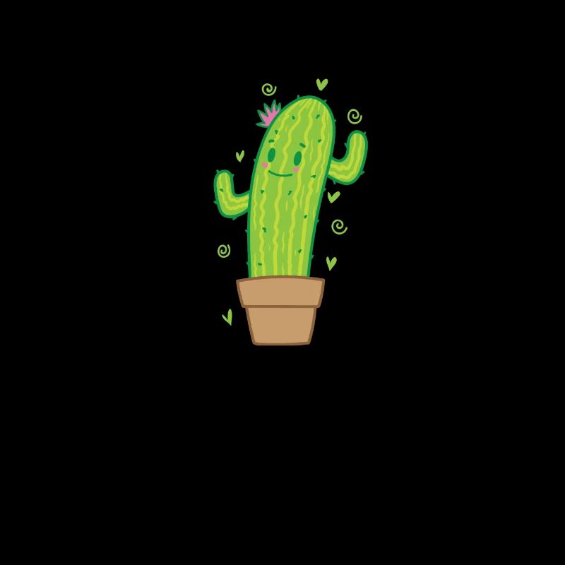 Cactus with good mood
