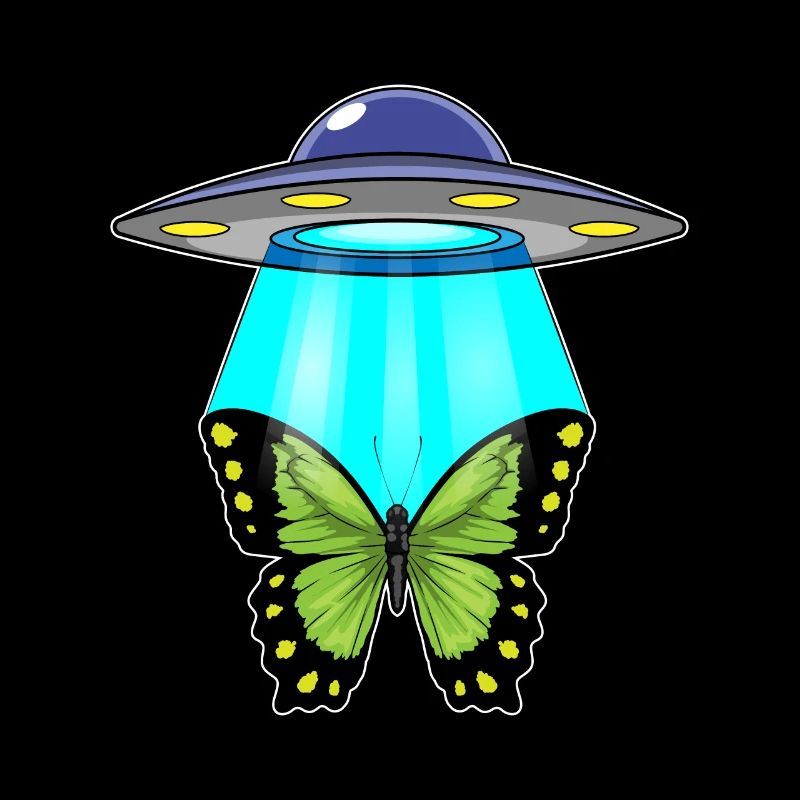 Butterfly, Spaceship, Space