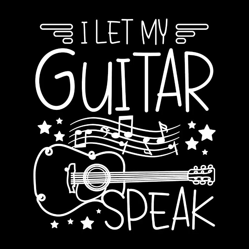 I let my Guitar speak Guitarist