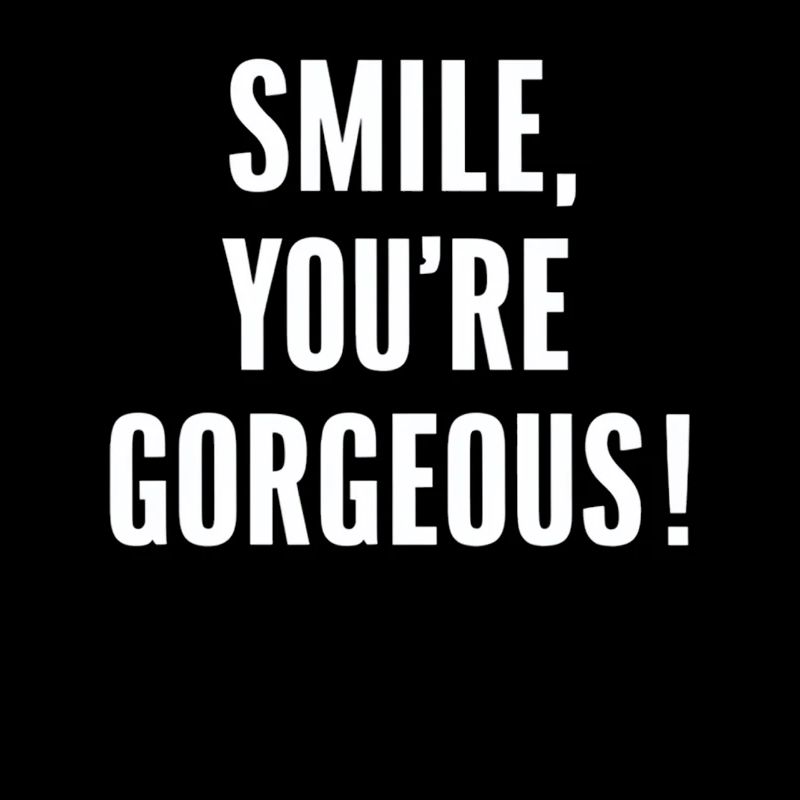 Lächle Du Bist Wunderschön Motivation