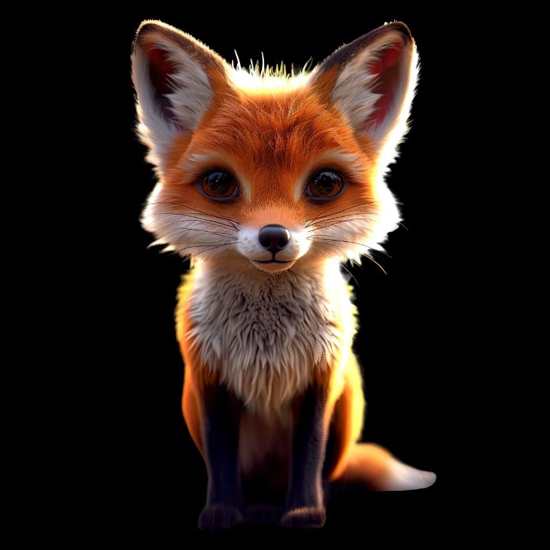 Fuchs Ich Liebe Füchse Rotfuchs Wilder Süßer Fuchs