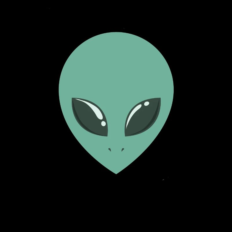 Alien symmetrical head