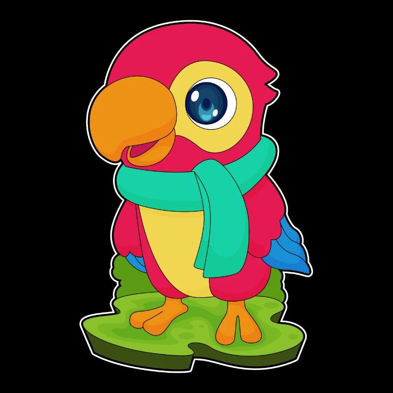 Écharpe d’hiver Parrot