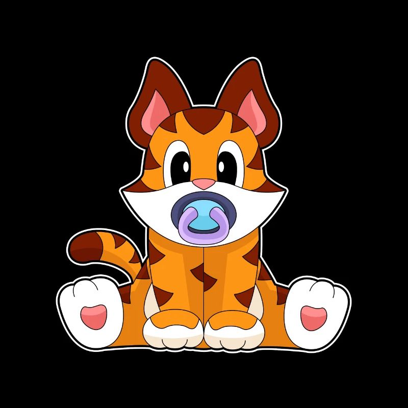 Tiger pacifier