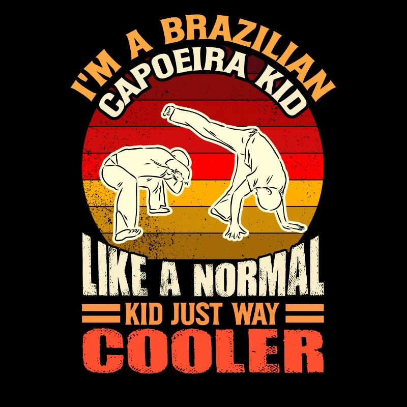 Ich bin ein brasilianisches Capoeira-Kind wie ein normaler