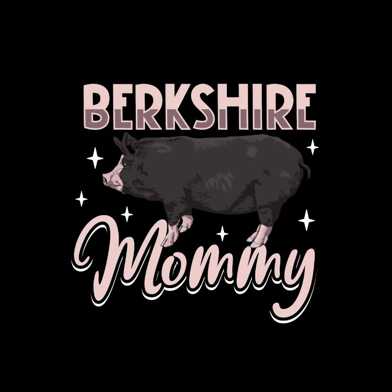Berkshire Pig Mom