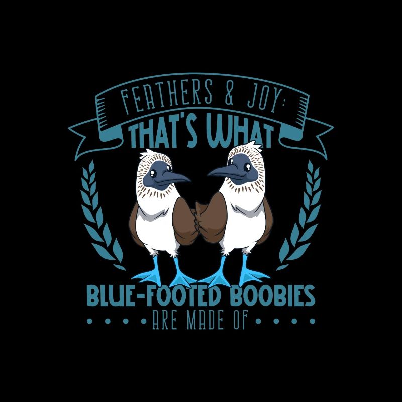 Feathers and Joy - Fous à pieds bleus