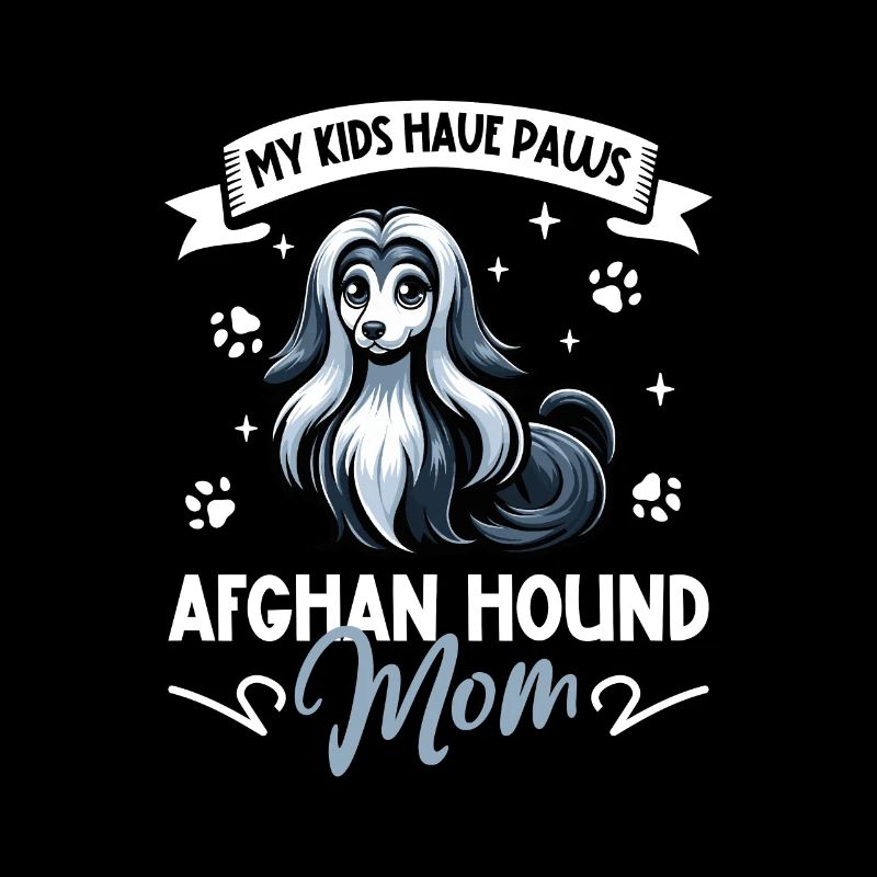 Afghan Greyhound Mom