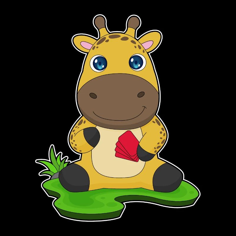 Giraffe Poker Poker Cards
