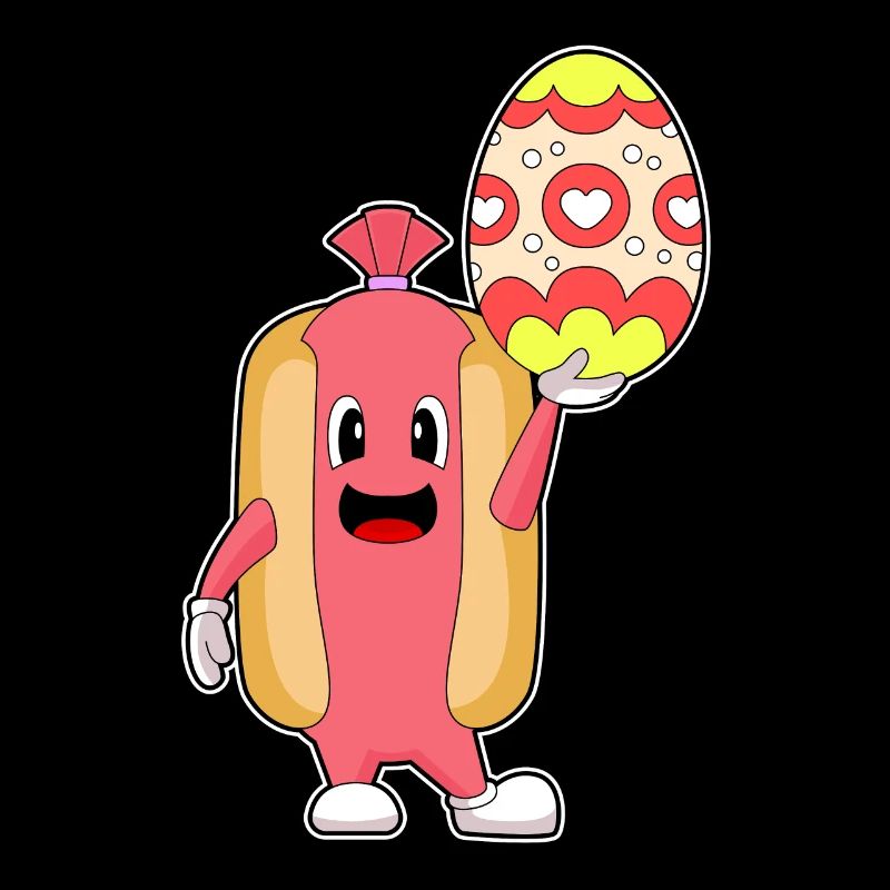 Hotdog Easter Easter Egg