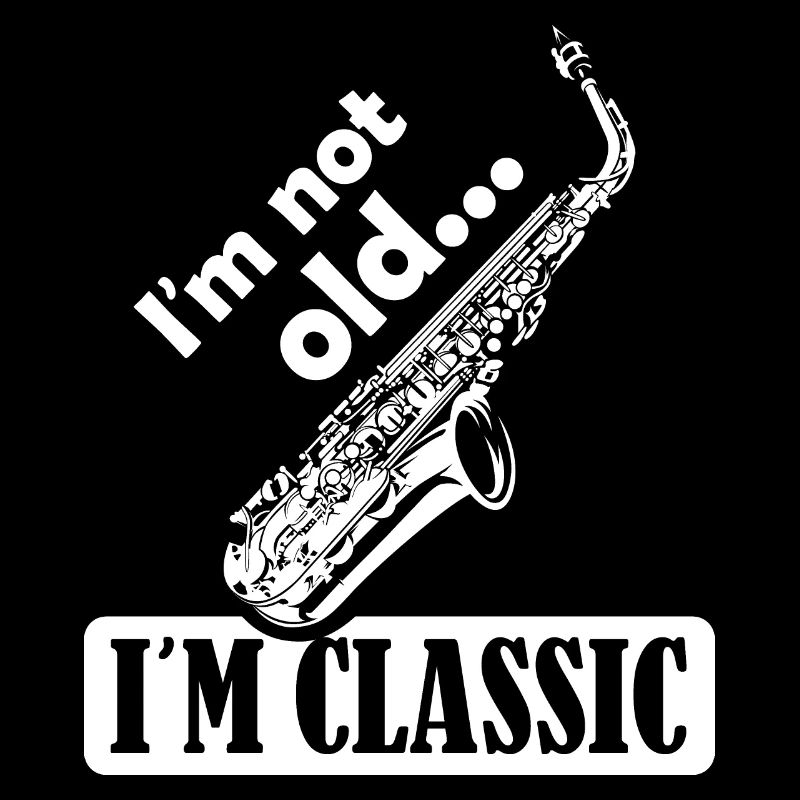 Saxophone Classical Music Sayings Funny Symbol