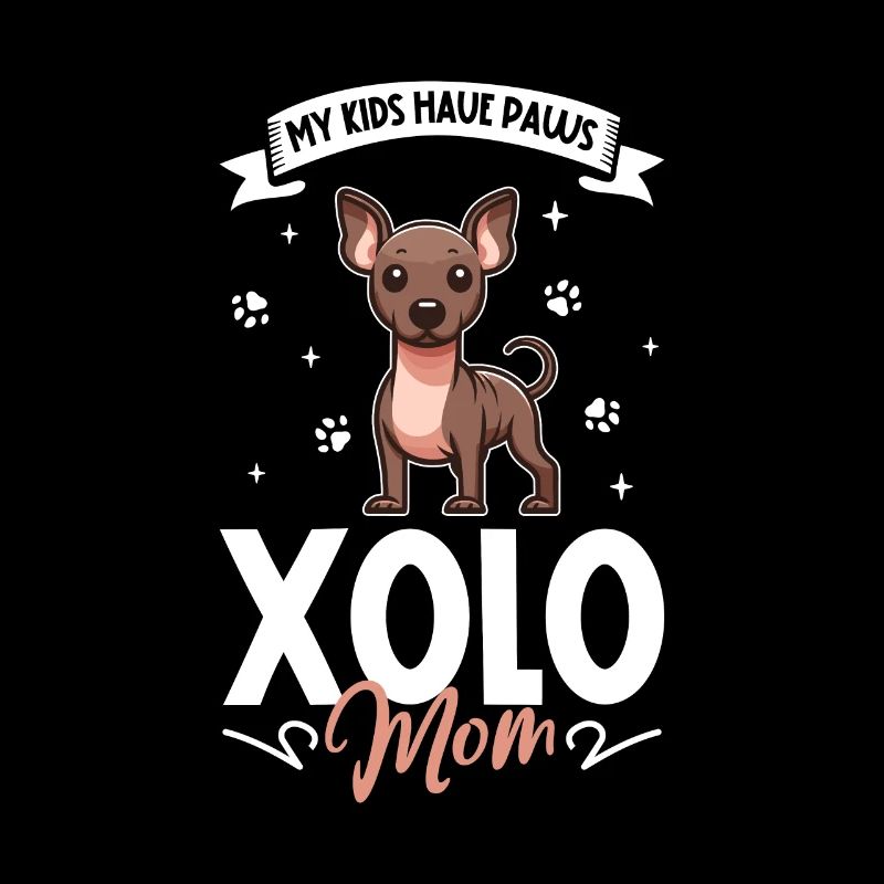 Maman Xoloitzcuintle