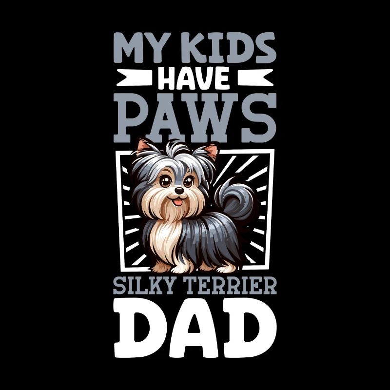 Australian Silky Terrier Dad