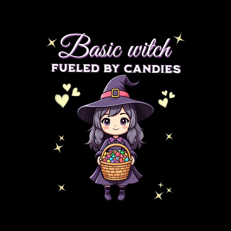 Basic witch fueled by candies