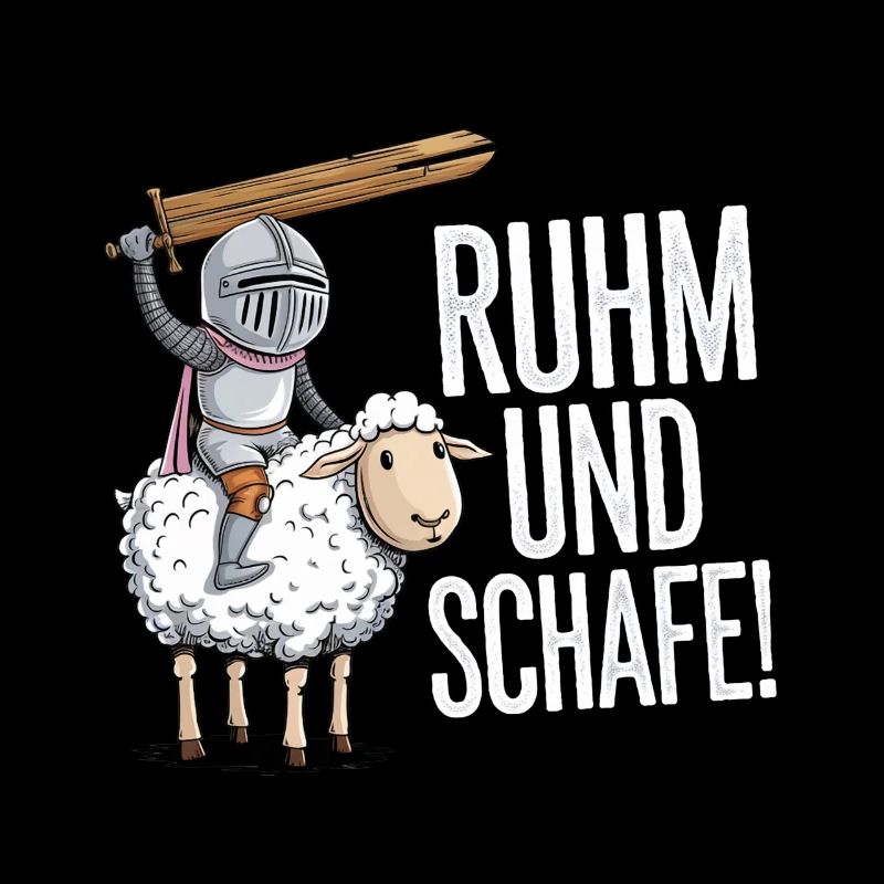 Ruhm und Schafe Brettspiel Spruch