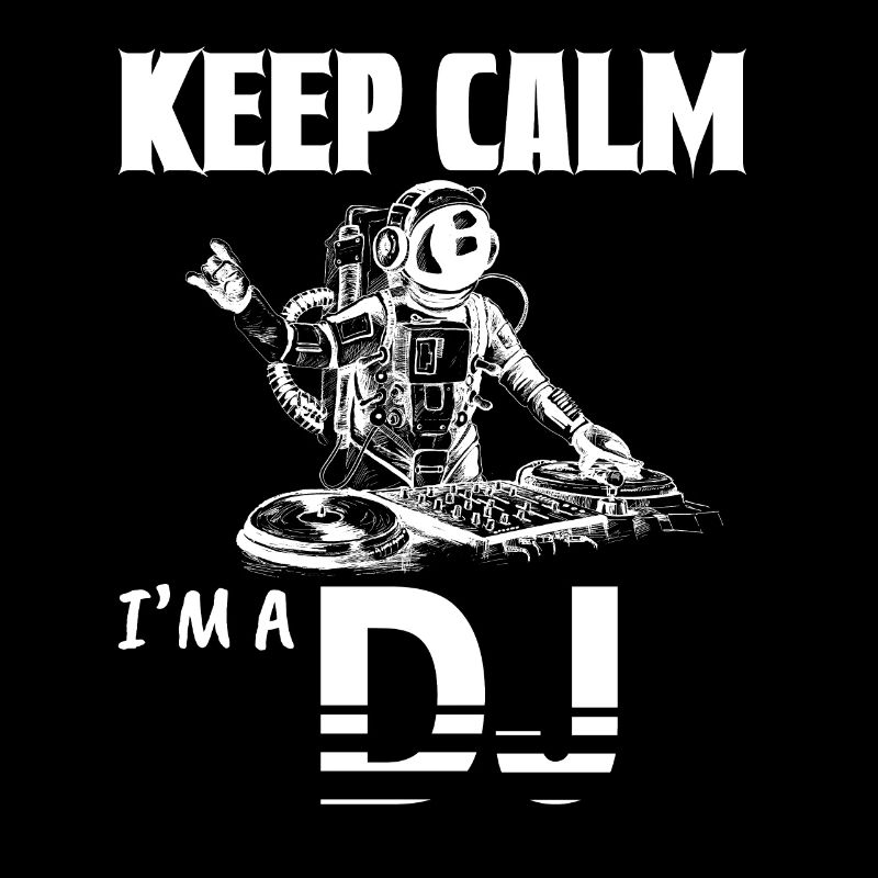 Keep Calm I'm A DJ Funny Deejay Disc Jockey Slogan