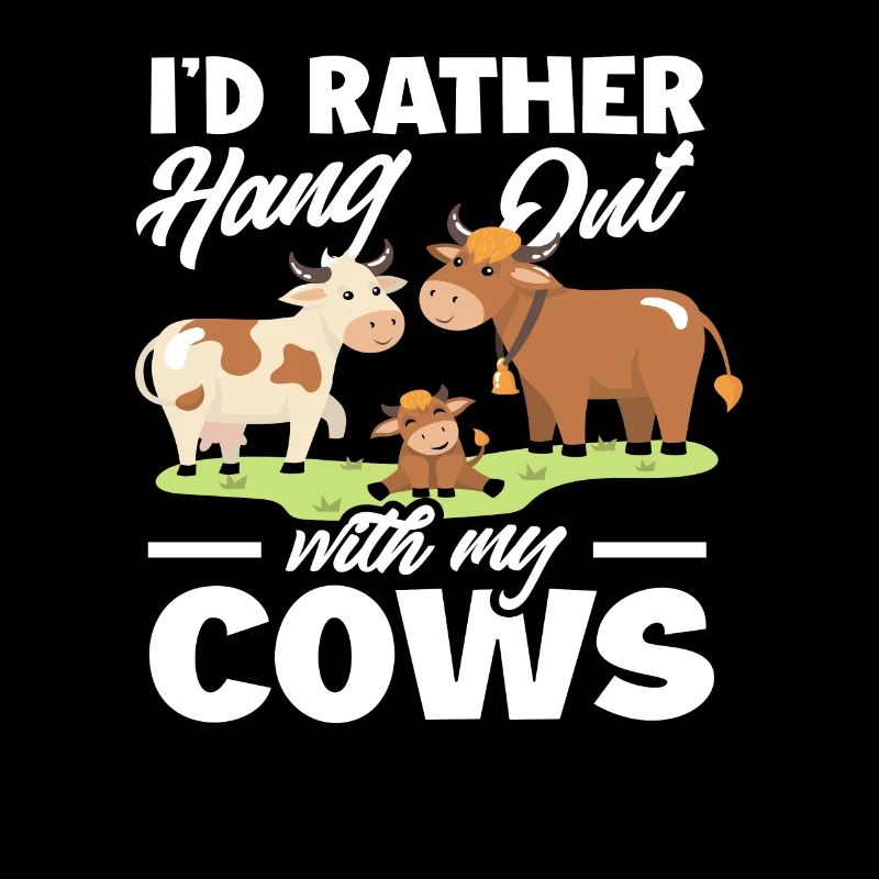 Je préfère passer du temps avec mes vaches