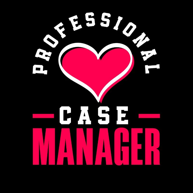 Professional Case Manager Heart Design