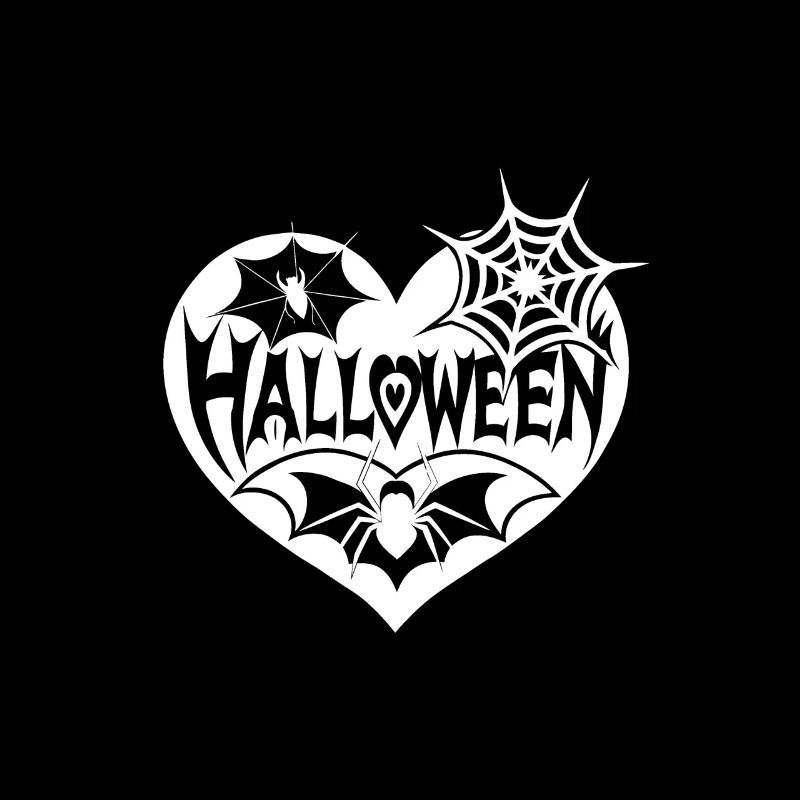 Halloween Herz Kürbis Herbst