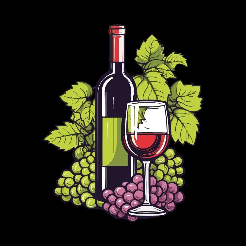 wine glass wine grapes wine