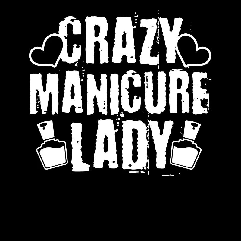 Manicurist Crazy Manicure Lady