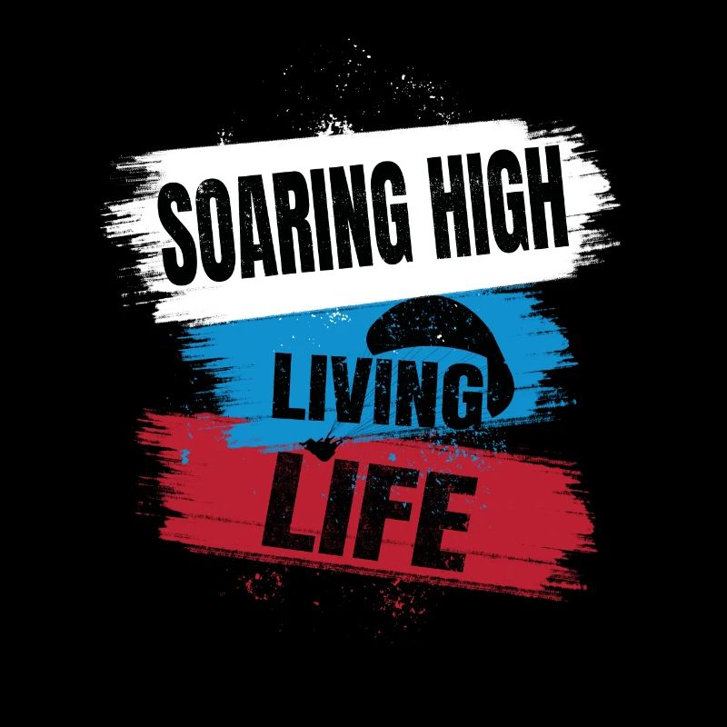 Soaring High Living Life – Paragliding Design