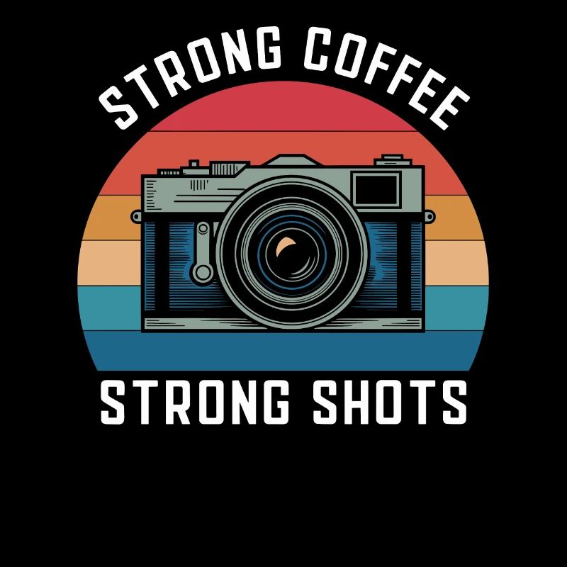 Fotograf Starker Kaffee Starke Shots Kamera