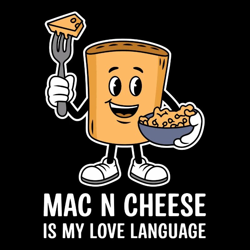 Mac N Cheese est mon dessin animé de langue d’amour