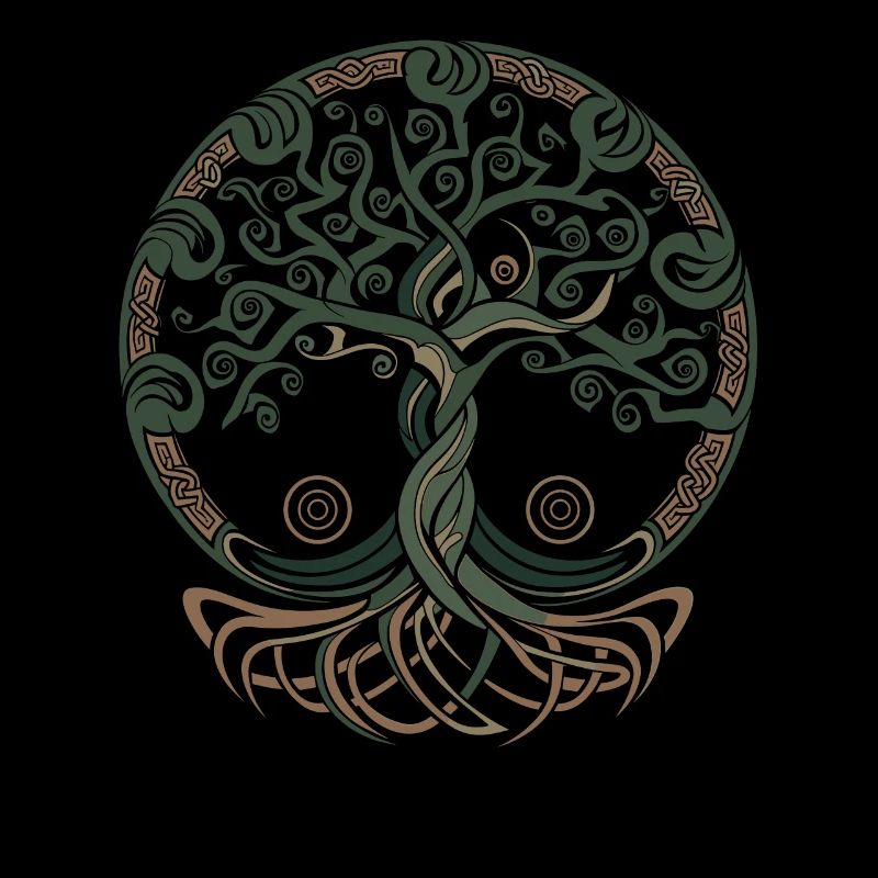 Neo Keltischer Baum des Lebens